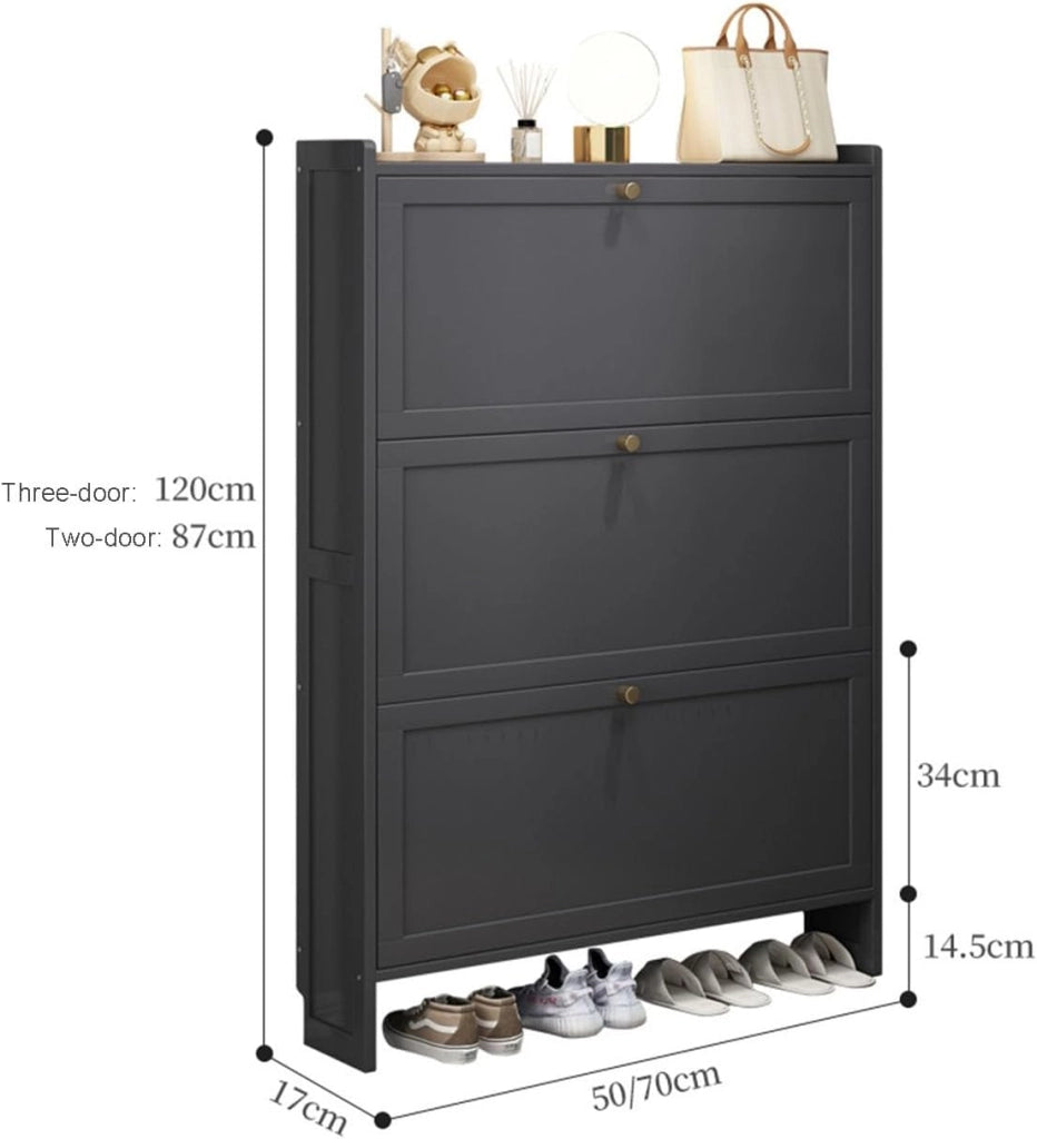scarpiera Scarpiera con cassetti ribaltabili, scarpiera da Ingresso scarpiera Sottile da appoggio, Mobile in Legno Organizer per Scarpe per Armadio corridoio scarpiera Soggiorno