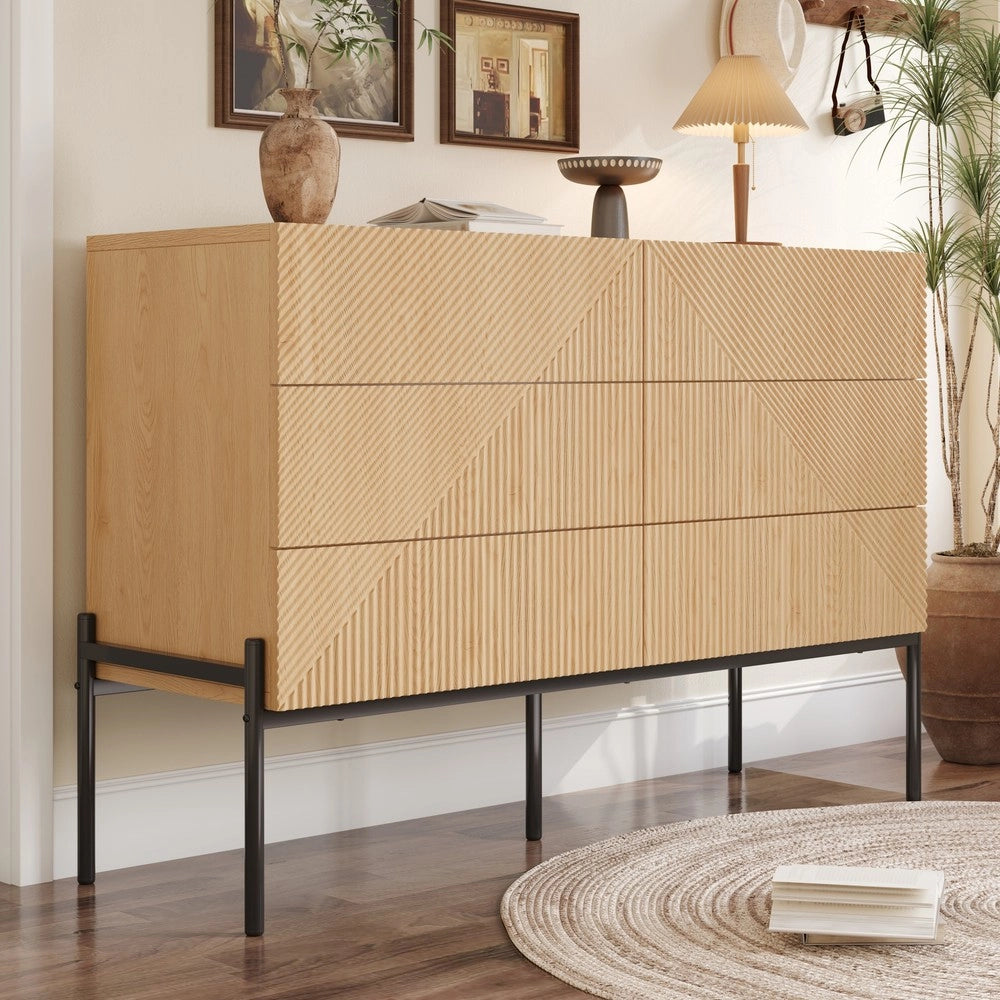 Credenza con Cassetti ¨C MINIMAL ¨C Design Moderno, Legno, Soggiorno