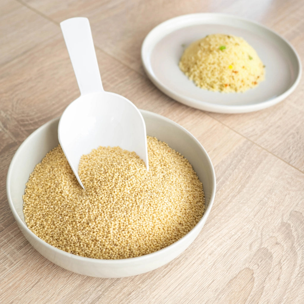 Spatola per alimenti KADAX per prodotti sfusi, come granella di zucchero, 0,3 kg