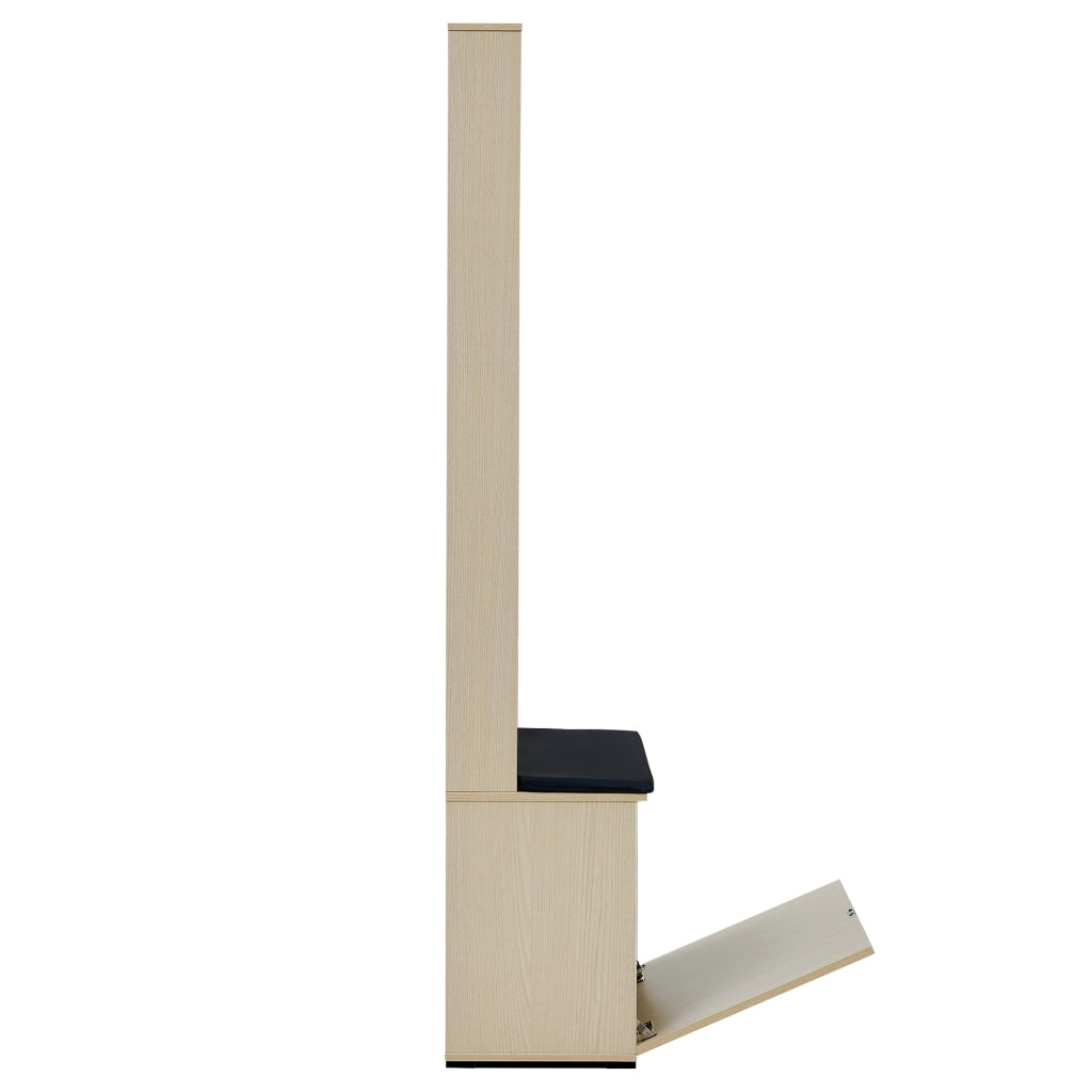 GARDEROBA con panca e scarpiera 61x35x179,5 cm Legno MDF