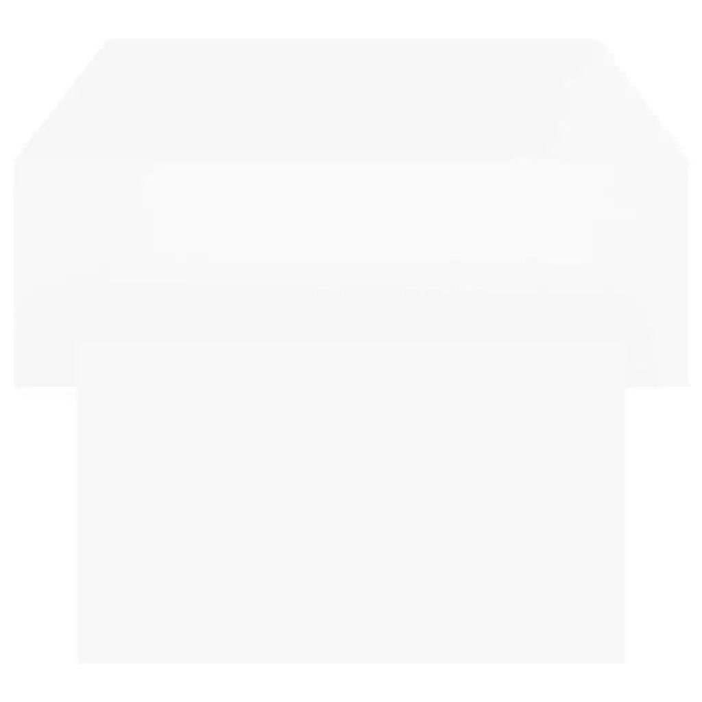 Tavolino da Salotto Bianco 102x55x42 cm Legno Legno Multistrato cod mxl 9919