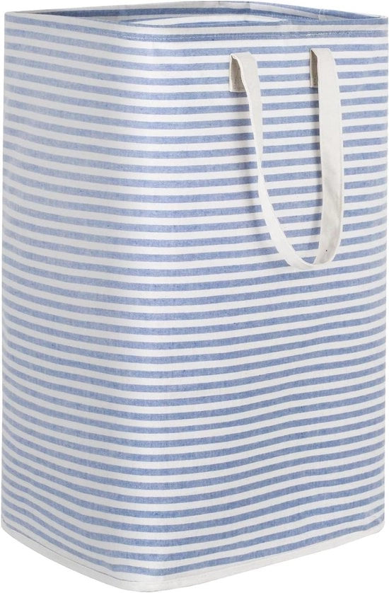 Asciugamani Portatili con Grande Capacità e Maniglie Allungabili - Blu, 80L 40 x 30 x 67 cm