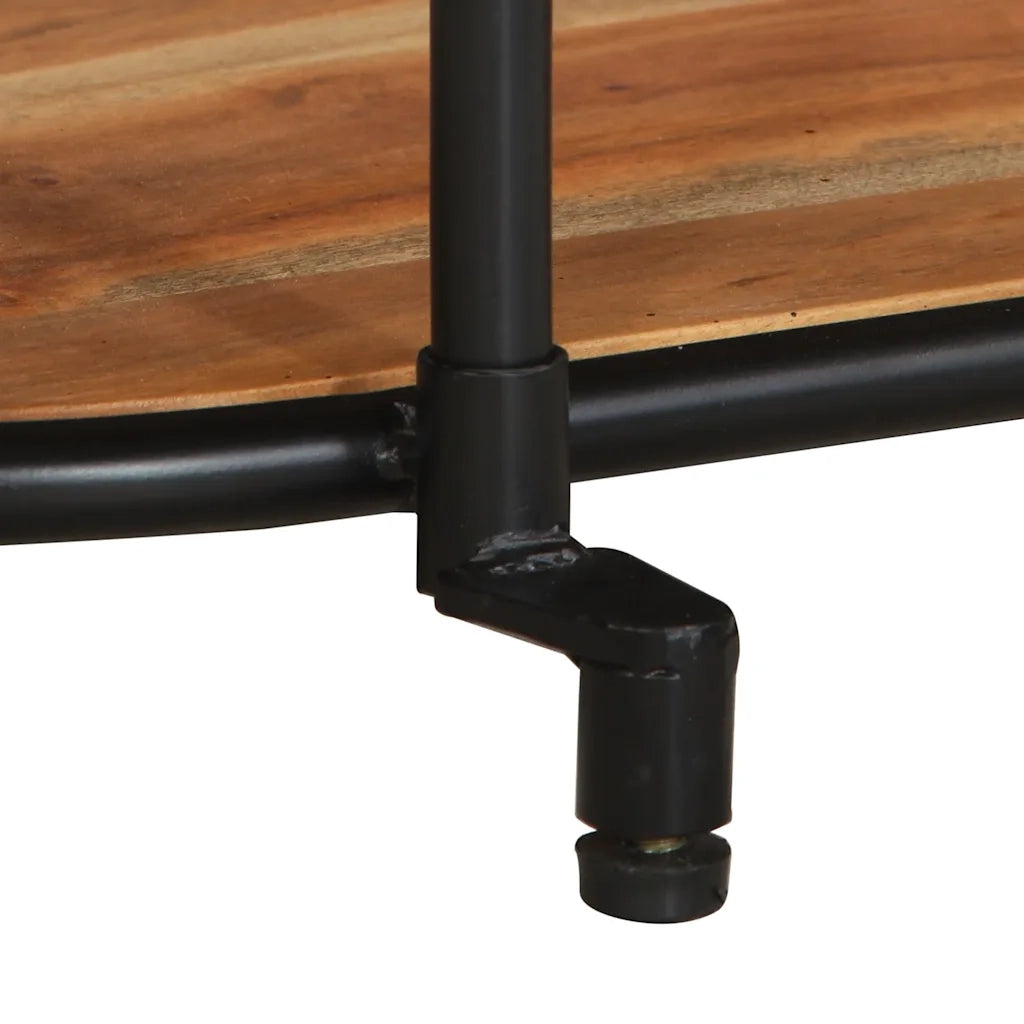 Mobile Porta TV 100x42x40 cm in Legno Massello di Acacia