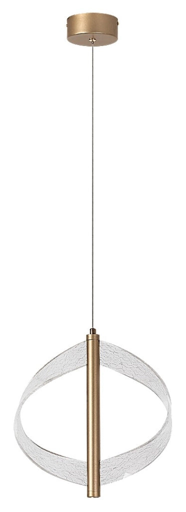 Lampada sospesa LED 8W Olyssia oro acrilico Rabalux