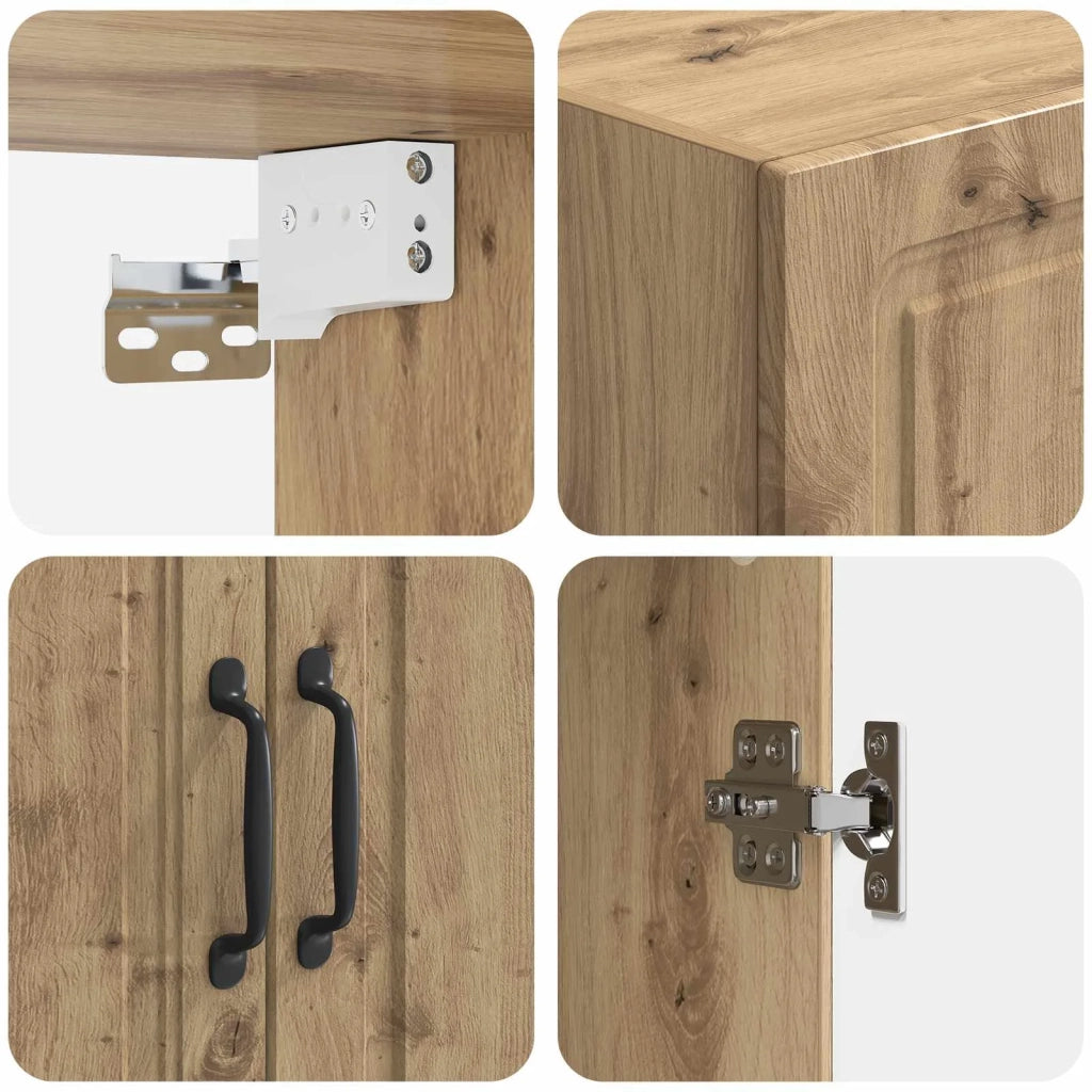Mobiletto a muro Rovere Artigianale 59 x 31 x 60 cm 899264
