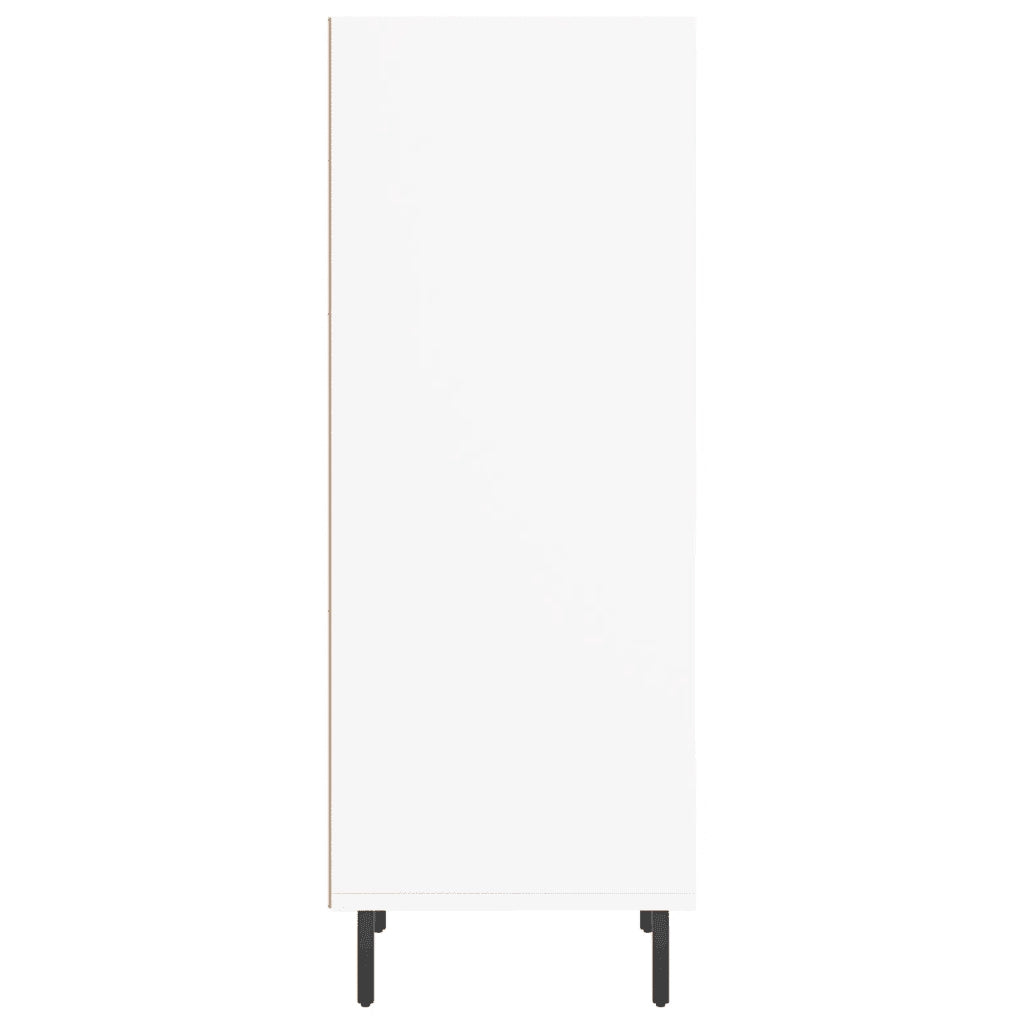 Credenza | Madia | Buffet da pranzo | Armadio da pranzo Bianca 34,5x32,5x90 cm in Legno Multistrato