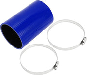 Silicone Slang 4-Laags - 3,54" Binnendiameter - 150mm Lengte - Zwart/Blauw - 5mm Dikte - Resistente a temperature elevate - Tubo di raffreddamento in silicone