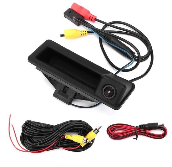 Retrovisore a 170 Gradi con Obiettivo Ampio - Sensore CCD - Resistente ai Colpi - Visione Notturna - Progettazione Compatta - Sicuro Parcheggio - Telecamera di Parcheggio