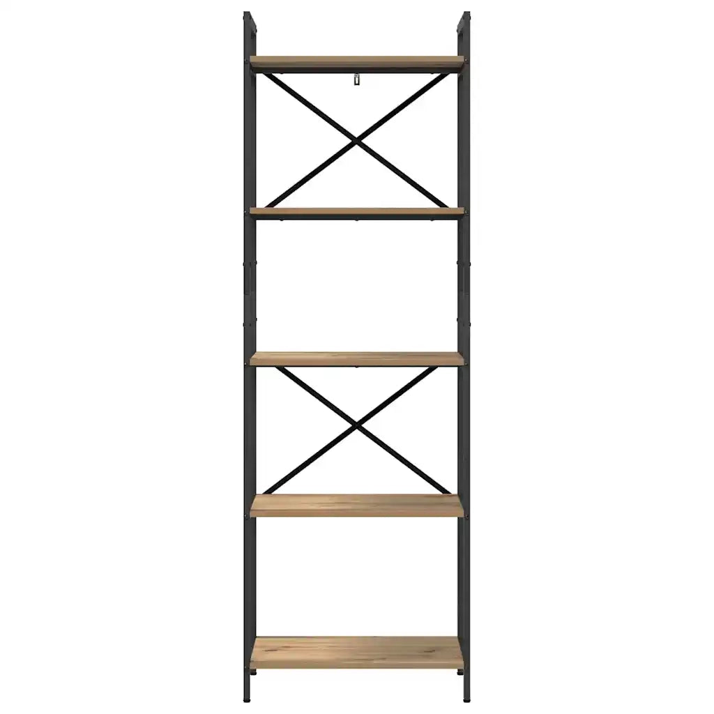 Libreria 5 livelli 56 x 34 x 171 cm Legno ingegnerizzato 883867