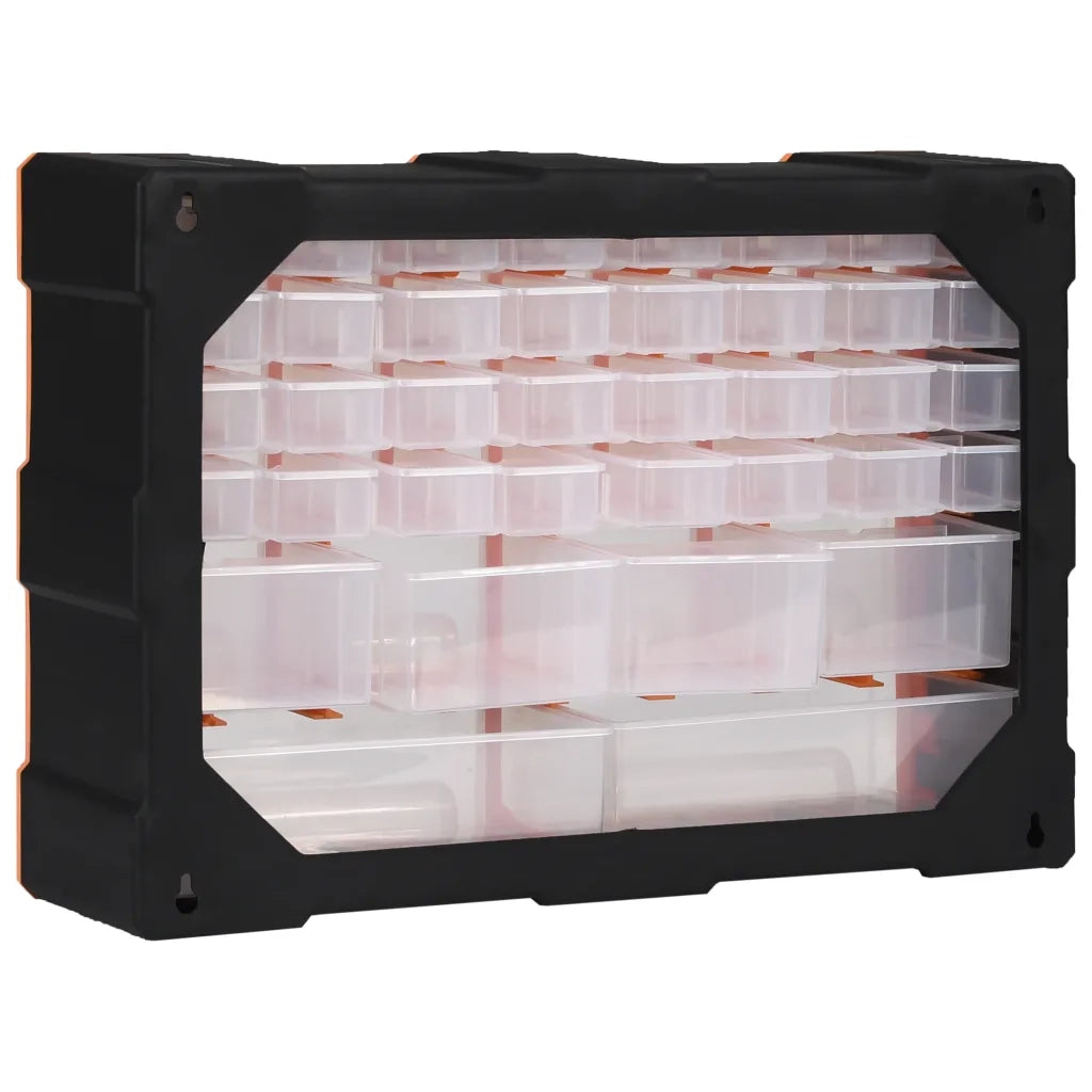 Mobile Contenitore con 38 Cassetti 52x16x37,5 cm CFW4384455