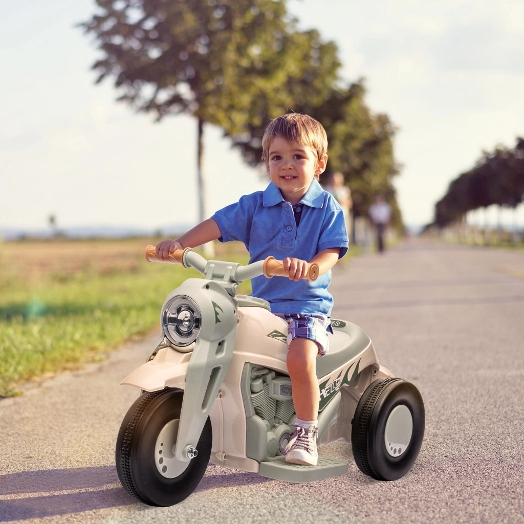Motocicletta Elettrica per Bambini ¨C zephmum ¨C 6V con Musica e Bolle