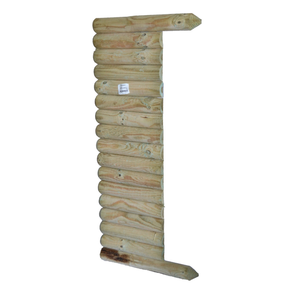 TRALICCIO RECINZIONE VAMPIRO IN LEGNO DI PINO IMPREGNATO IN AUTOCLAVE 100 x 45/30 cm