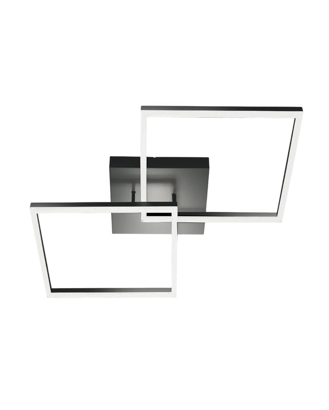 Plafoniera BARD a led moderna 52W Antracite 3394-66-282 Fabas Luce