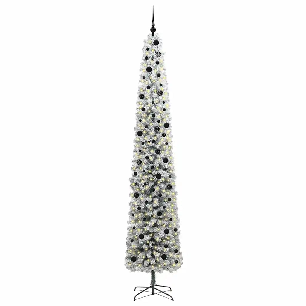 Albero di Natale | Decorazioni natalizie artificiale con 300 LED Verde 300 cm