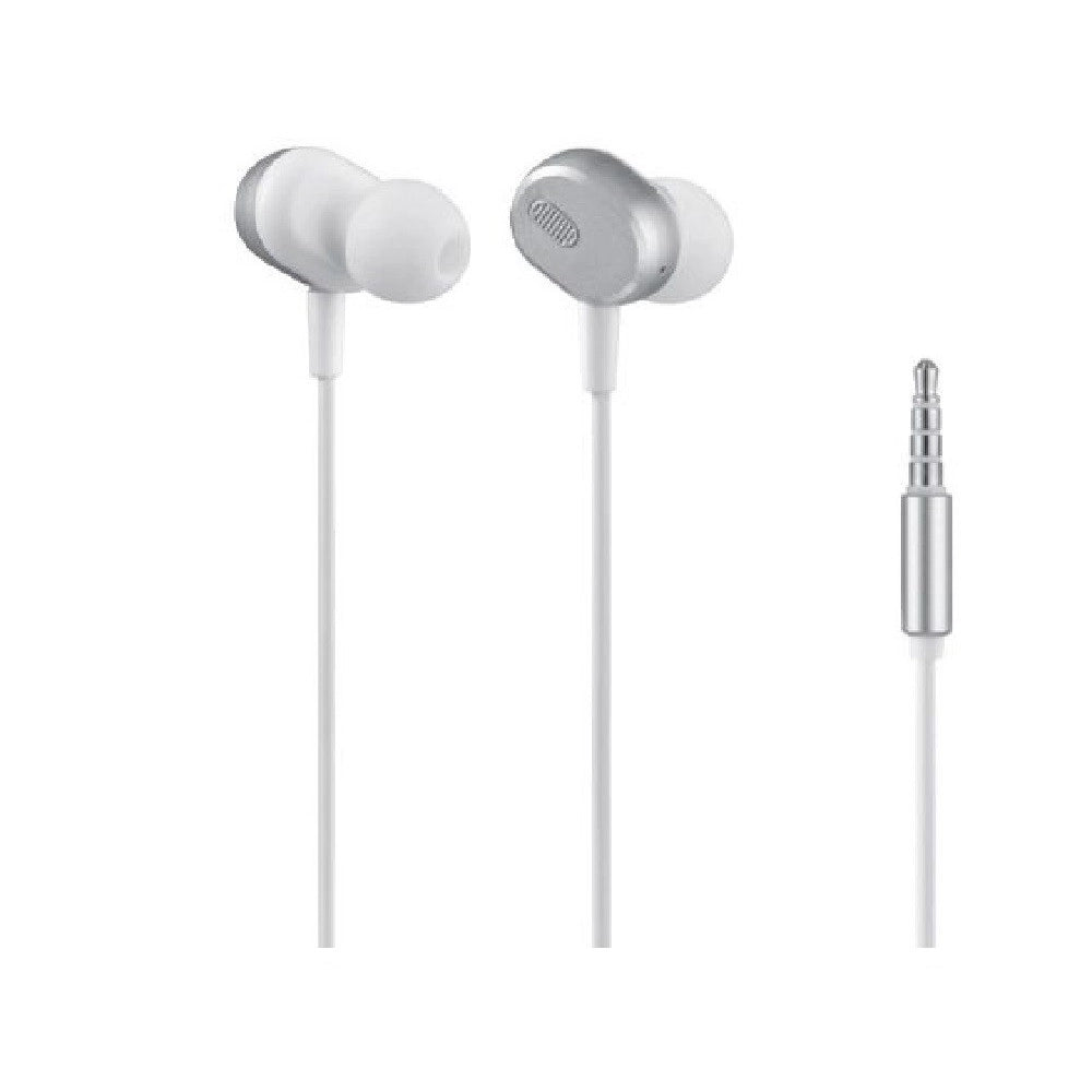 Trade Shop - Auricolari Cuffie In-ear Aux 3,5mm Per Smartphone Filo 1,2 Mt Suono 4d Au-9t002 -