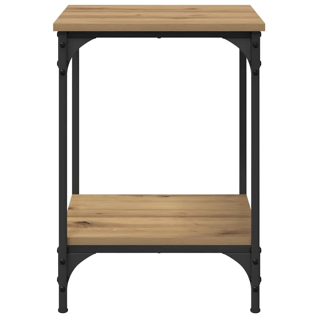 Tavolino da salotto Rovere artigianale 40 x 40 x 55 cm 881897