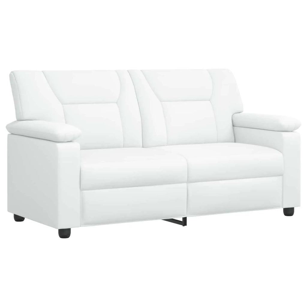 Set di divani 2 pcs Bianco Similpelle 3430573