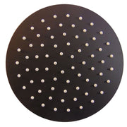 Sined Soffione Tondo 15 Nero Soffione Rotondo Nero Opaco 6 Pollici