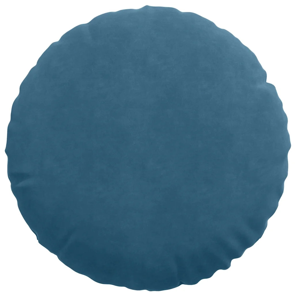 Cuscini per Seduta 2 pz | Cuscini per sedie Blu ?50 x 19 cm Velluto