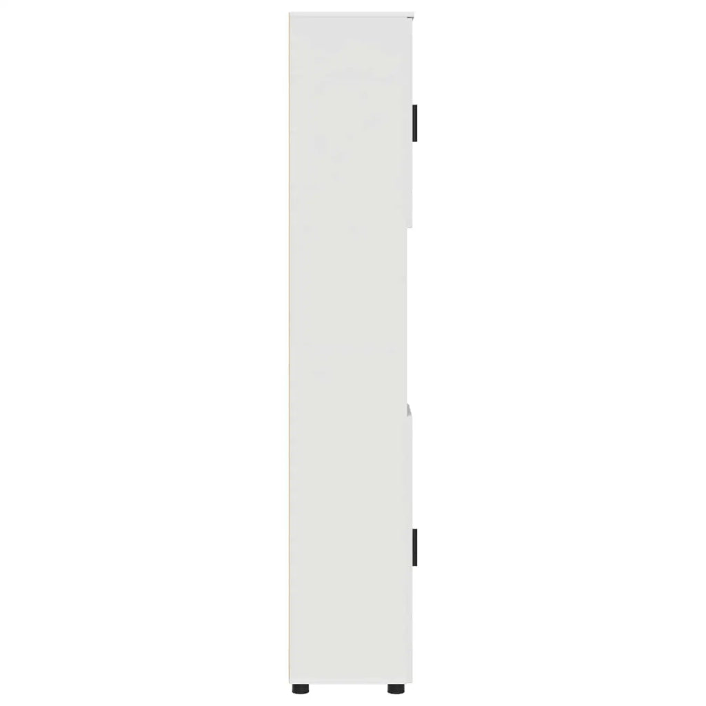 Mobile da Bagno con archiviazione Bianco 30 x 35 x 192 cm 883334