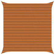 Vela Parasole | Telo Ombra | Vela da ombra solare Arancione e Marrone 4,5 x 4,5 m