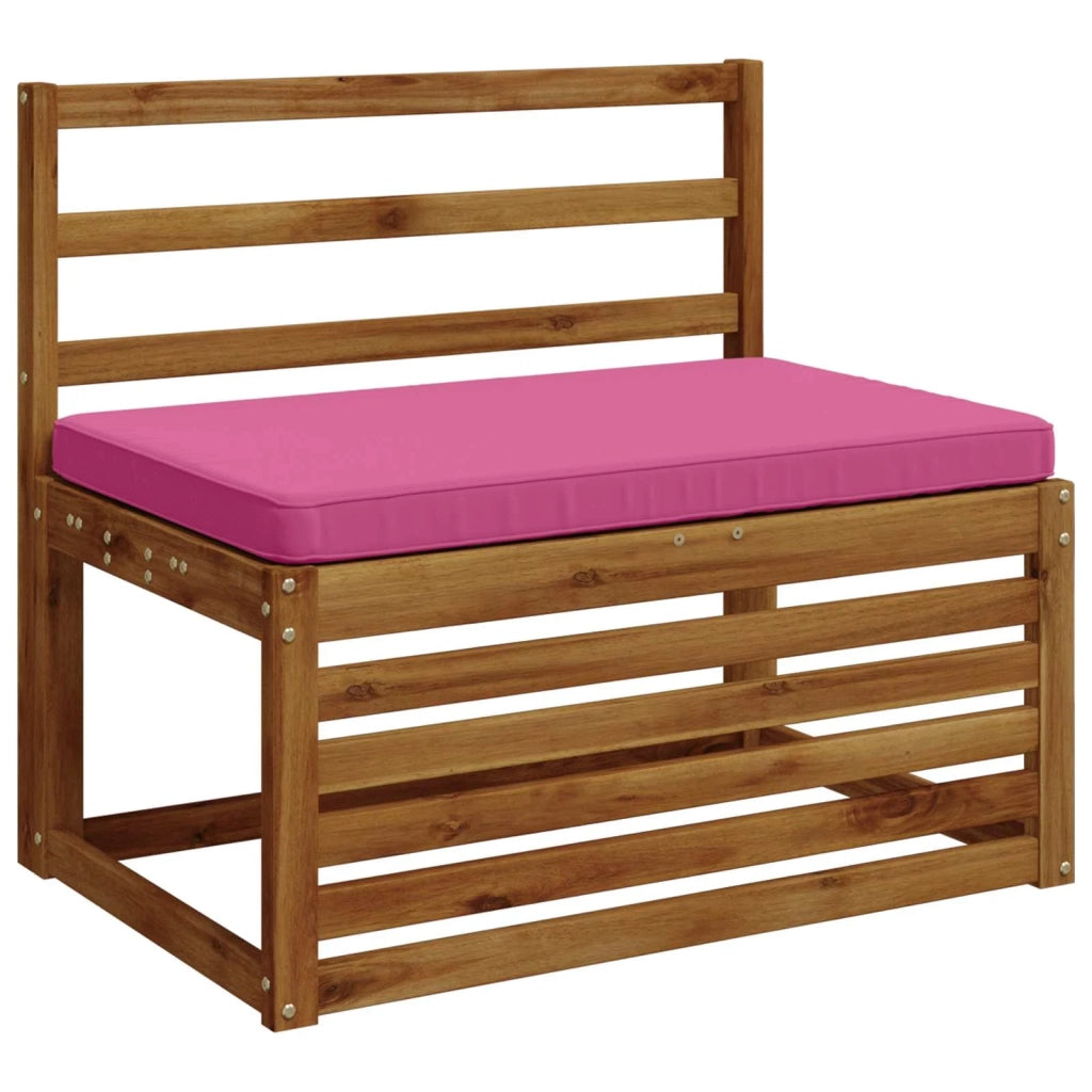 Cuscino per Panchina a 1 Pezzo VUGHT 100% Poliestere Rosa 951680