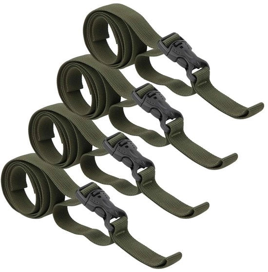 Cinturone di sicurezza 135 cm - Bagaglio a mano - Supporto valigetta - Materiale nylon - Regolabile - Doppio sistema di sicurezza - Adatto per uso all'aperto