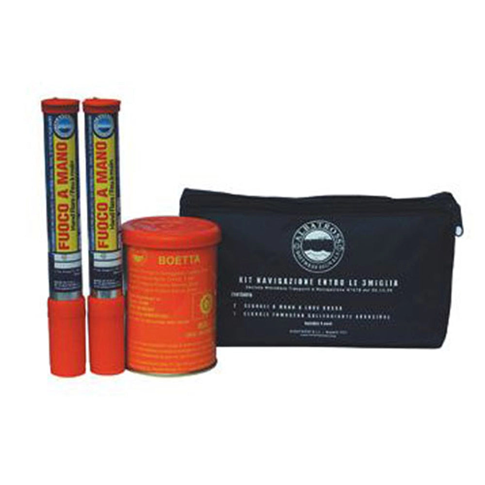 Kit fuochi entro 3 miglia segnalazione imbarcazioni