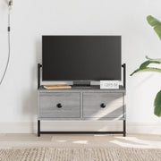 Mobile TV a Muro Grigio Sonoma 60,5x30x51 cm Legno Multistratocod mxl 130471