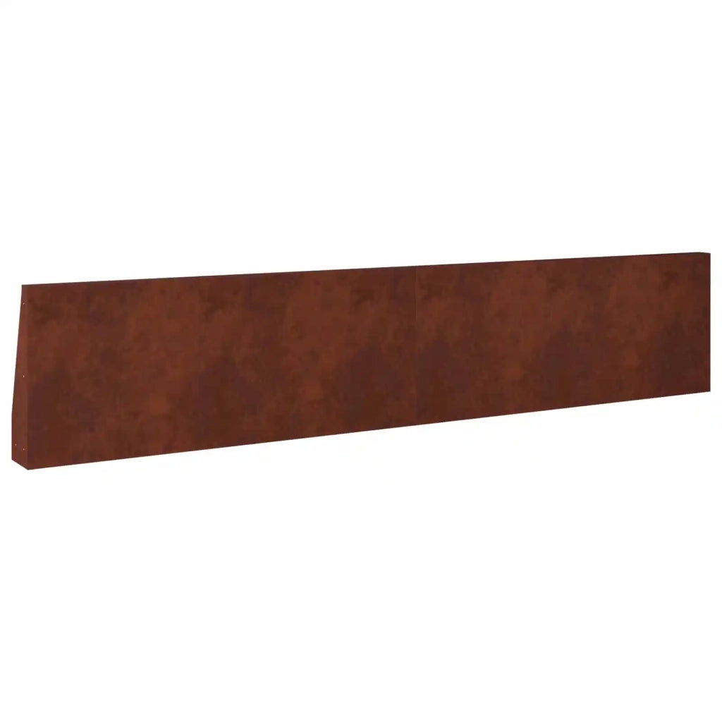 Muro di contenimento 6 pz 100 x 12 x 40 cm Acciaio Corten 3449127