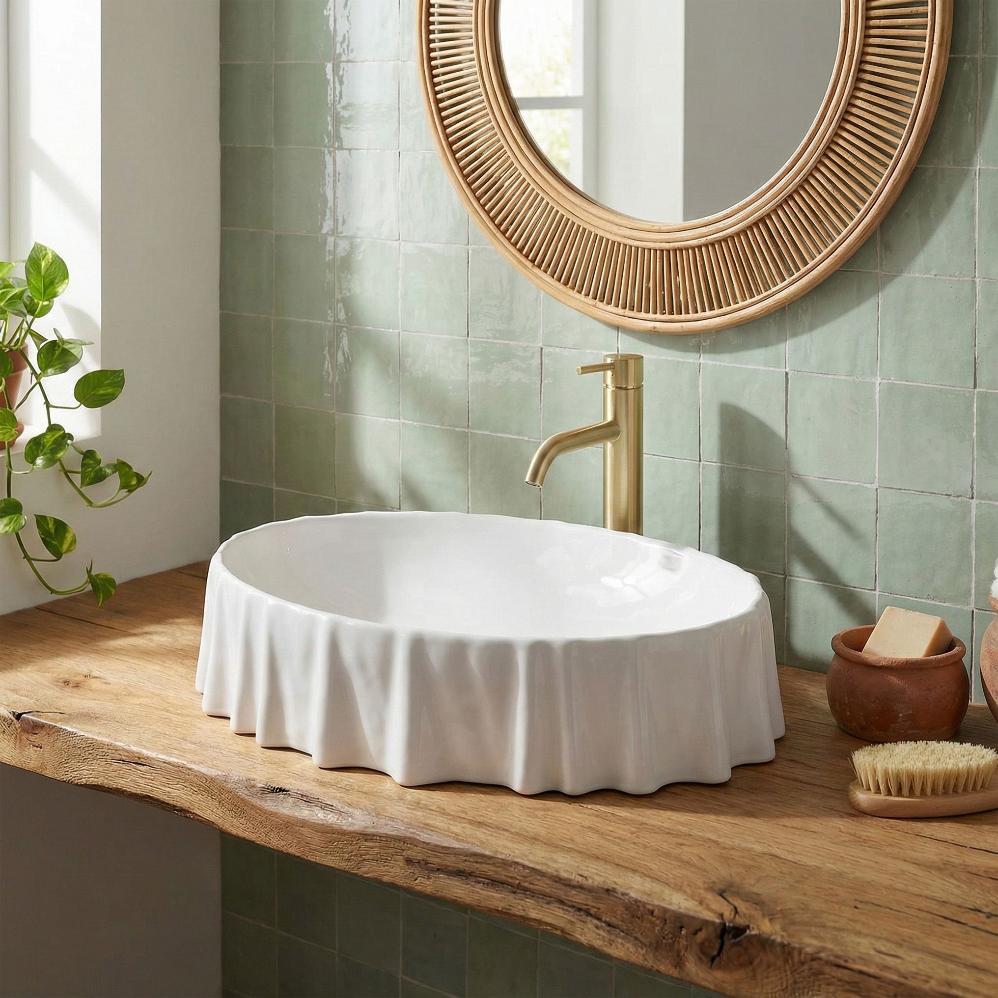 Lavabo Da Appoggio Rea Aurelia