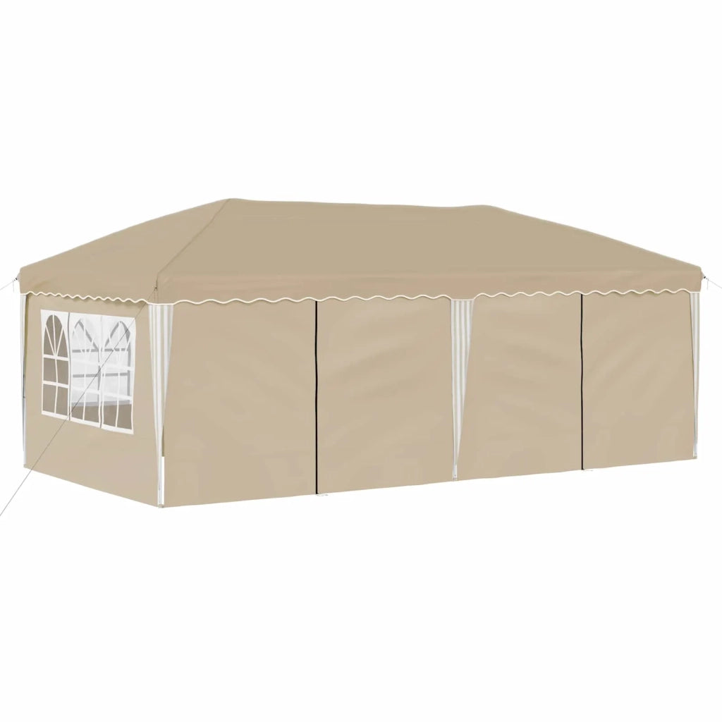 Tenda per feste a pop-up Crema 575 x 288 x 245 cm 42019801
