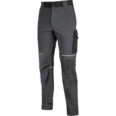 PANTALONE SLIM FIT WORLD UPOWER  ASPHALT GREY M