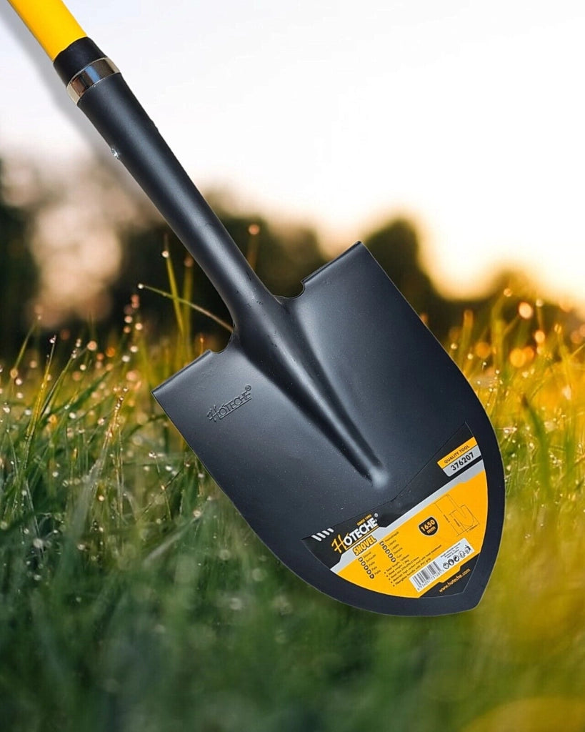 PALA A PUNTA DA GIARDINO BADILE DA EDILIZIA MANICO IMPUGNATURA ERGONOMICA 165 CM
