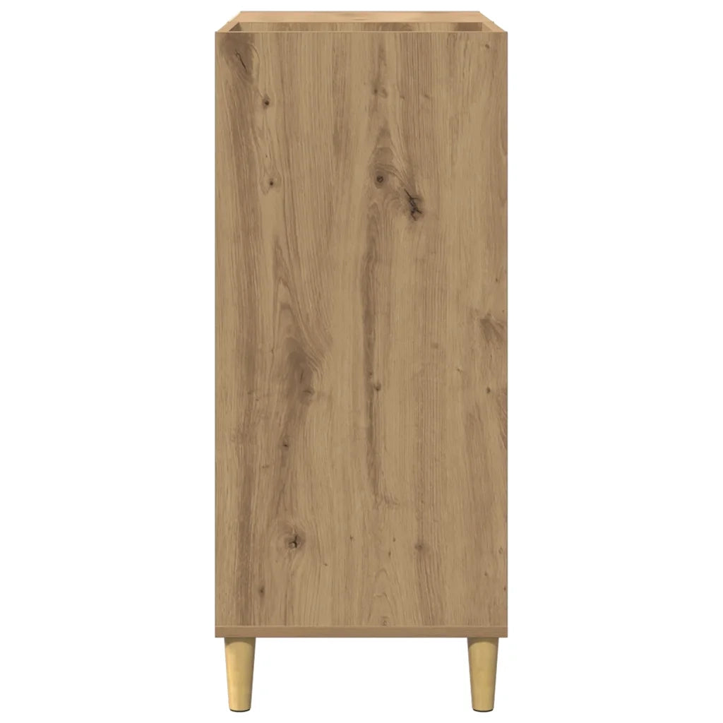 Mobile Porta Dischi Artigianale 84,5x38x89 cm Legno Multistrato 857172