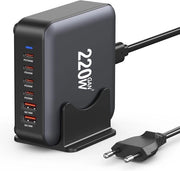 Hub USB con alimentazione - Hub USB - Hub USB alimentato - Divisore USB - Più porte USB - Caricamento e trasferimento dati - Laptop e PC - Lavoro da casa - Ufficio - Accessori - Universale