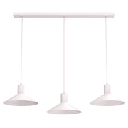 Lampada sospesa Nox 3xGU10 cashmere metallo Luminex