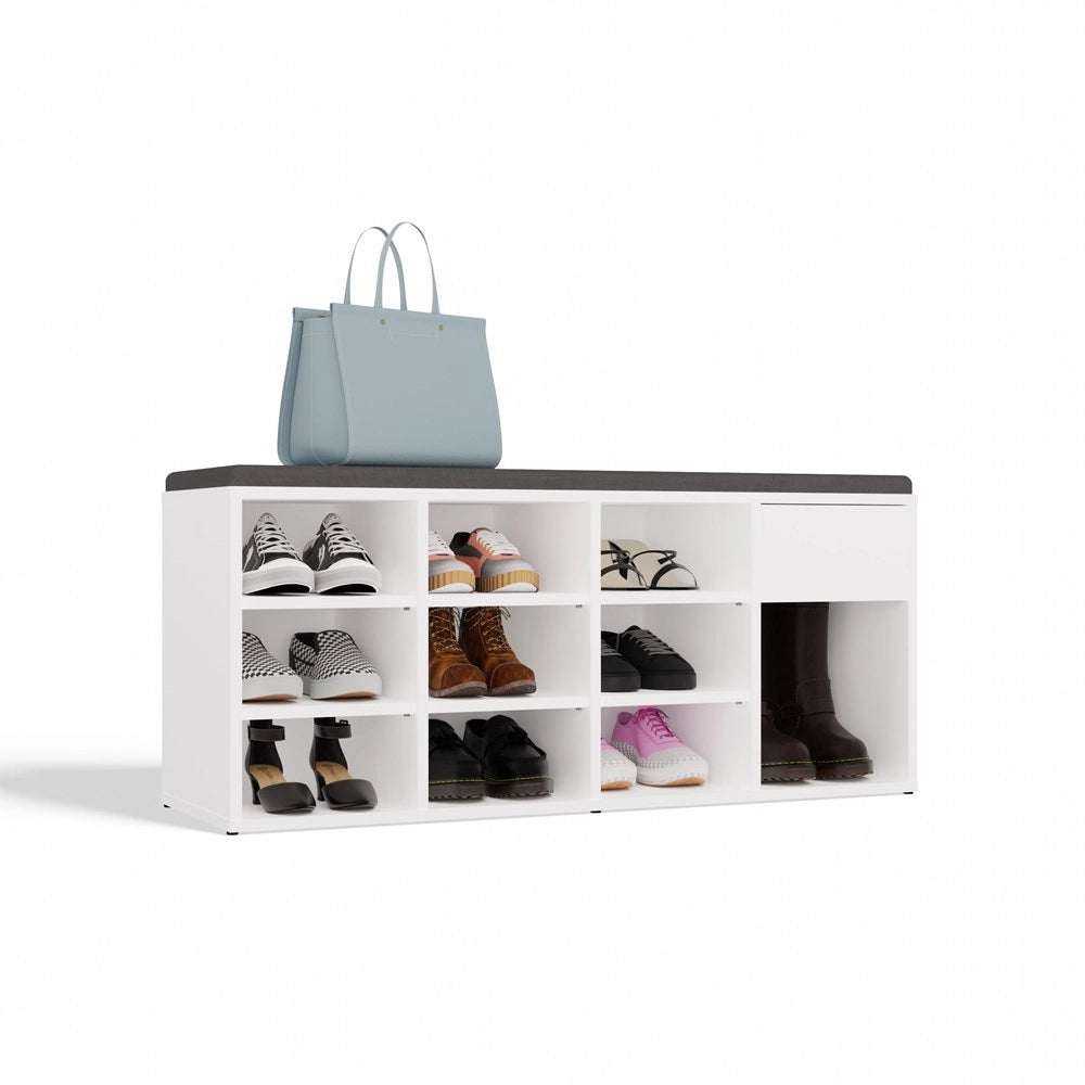 Scarpiera buty otwarta tallin bianco per ingresso
