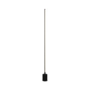 Maytoni Lampada da terra moderna Flow 1 luce LED integrato nero metallo