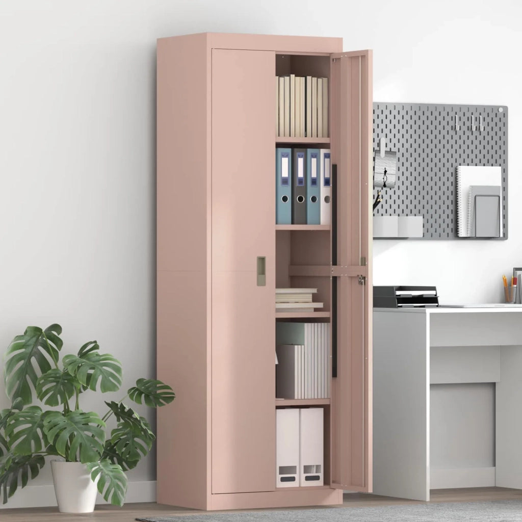 Armadio Rosa 60 x 40 x 180 cm Acciaio