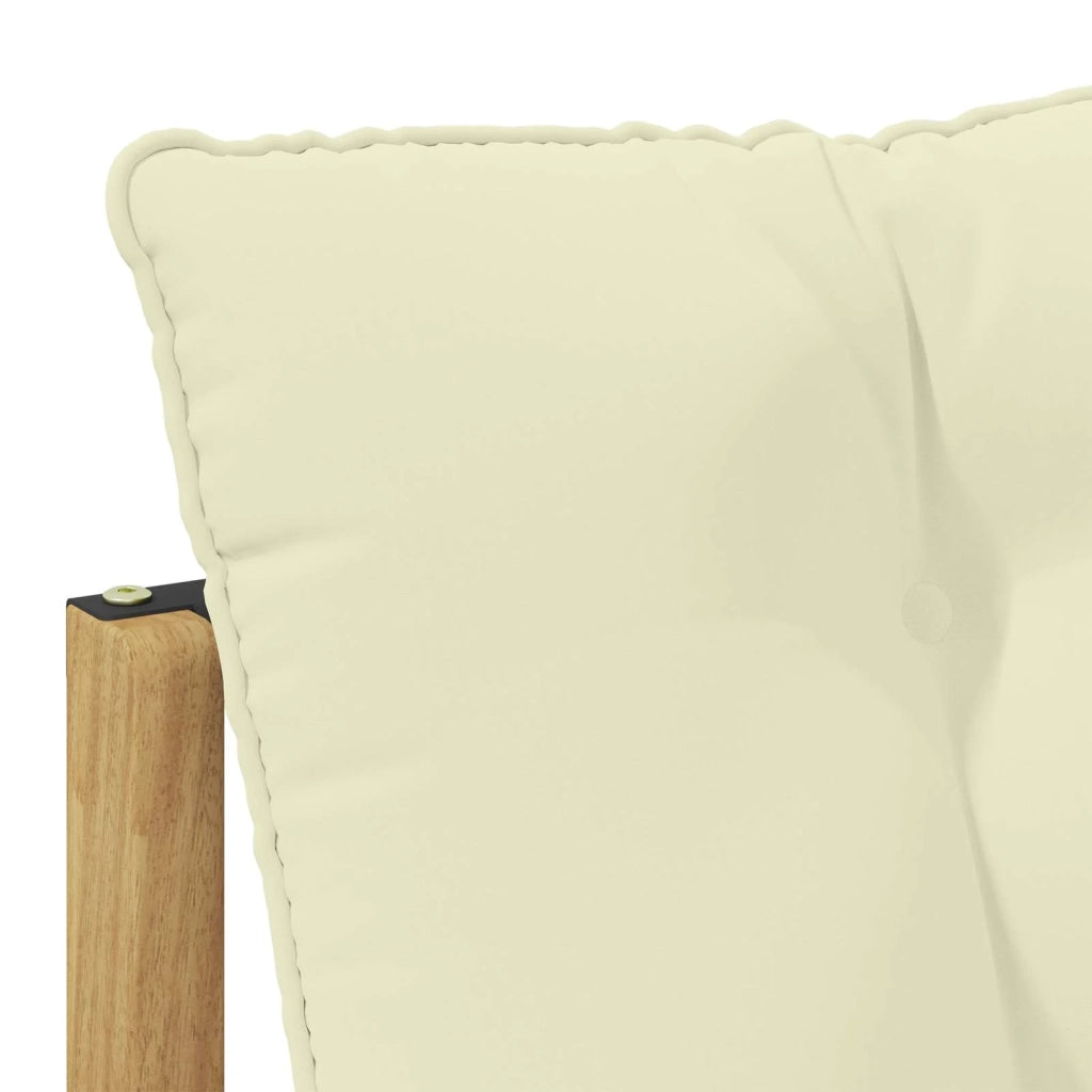 Divano centrale per esterno-Divano componibile Bianco 79 x 83 x 73 cm acciaio 436843
