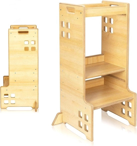 Sedia a Librino con 3 Altezze Regolabili - 88 cm Alto - Maniglie Portatili - Angoli Arrotondati - Peso Massimo 30 kg - Durata 1 Anno