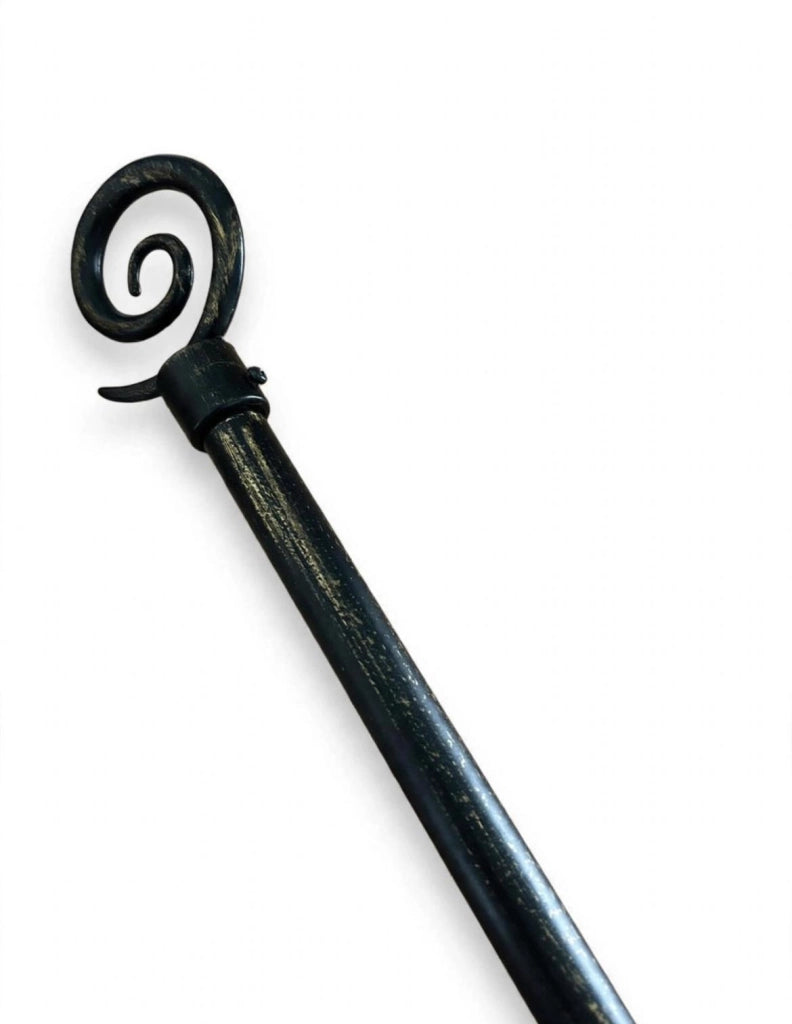 BASTONE IN FERRO KIT VORTICE NER/OR 19-120/210