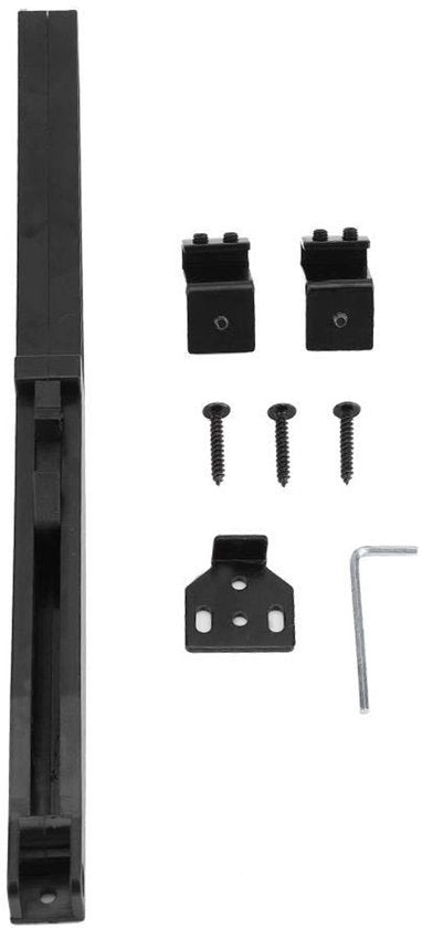 Accessorio per mobili - Demper di porta - Costruzione universale - Materiale in acciaio - Massimo carico 80 kg - Meccanismo di apertura e chiusura delicato