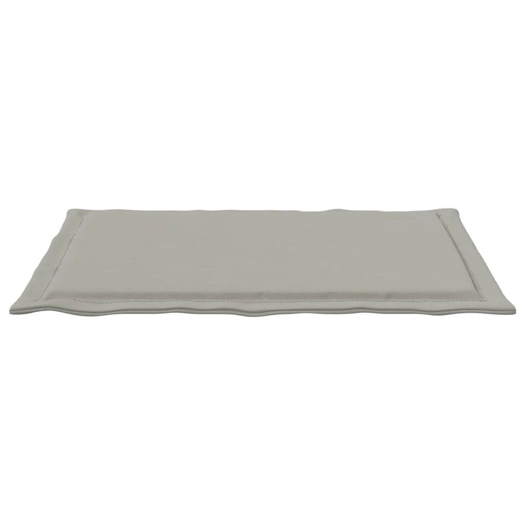 Cuscini per Seduta 2 pcs Grigio Chiaro 47 x 36 x 2 cm