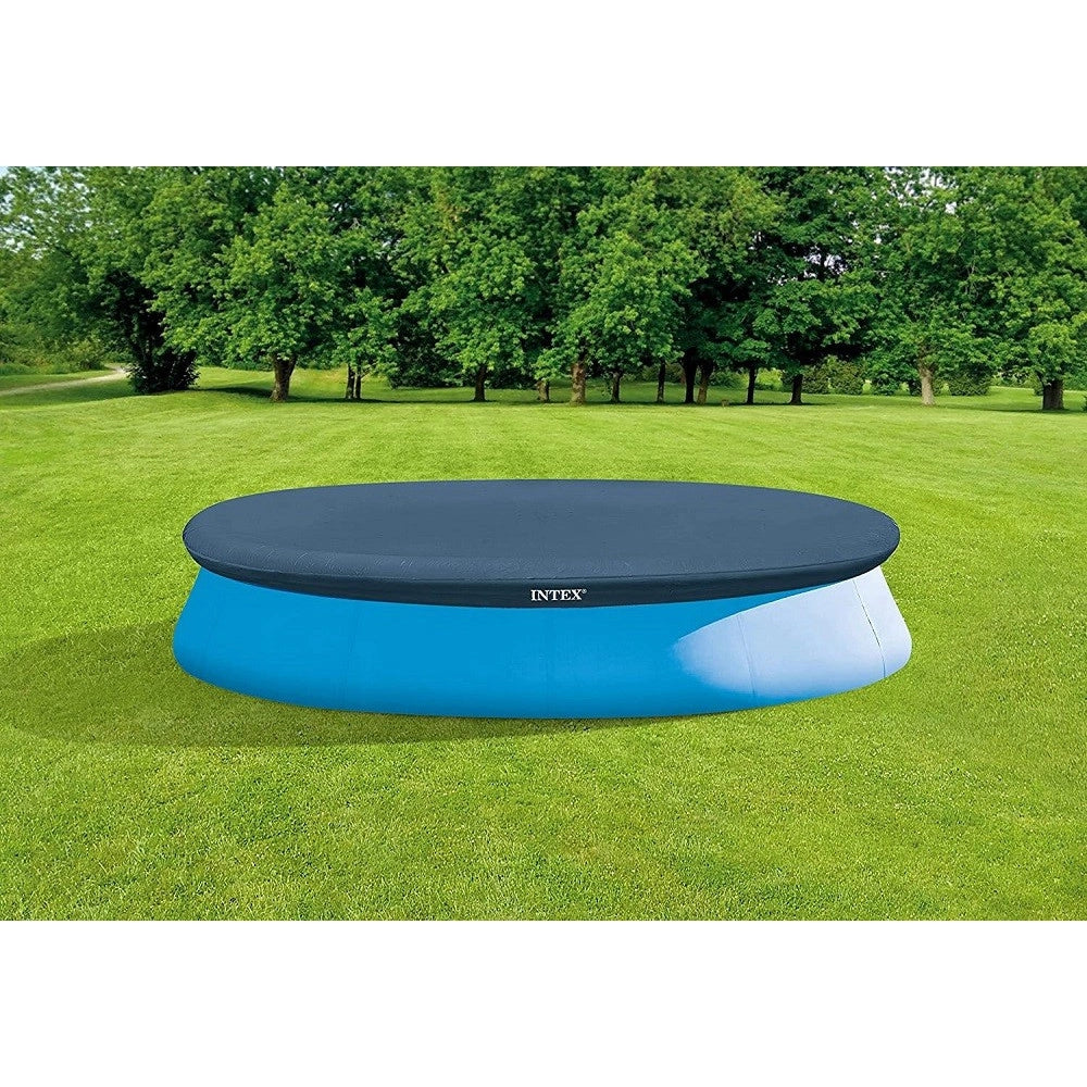 Trade Shop - Telo Telone Di Copertura Per Piscina Easy Set Diametro 366 Cm Copripiscina 28022 -