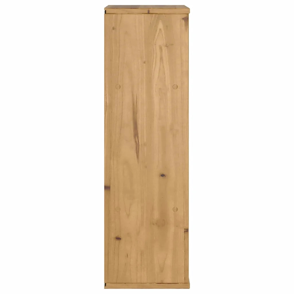 Armadietto Laterale con Cassetto ODDA 40x24x79 cm Legno di Pino 4103599