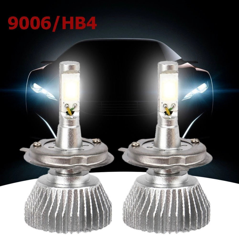 Trade Shop - Coppia Lampade Fari Ricambio Auto 9006 Hb4 Led 32w Alta Luminosita Bianco Freddo -