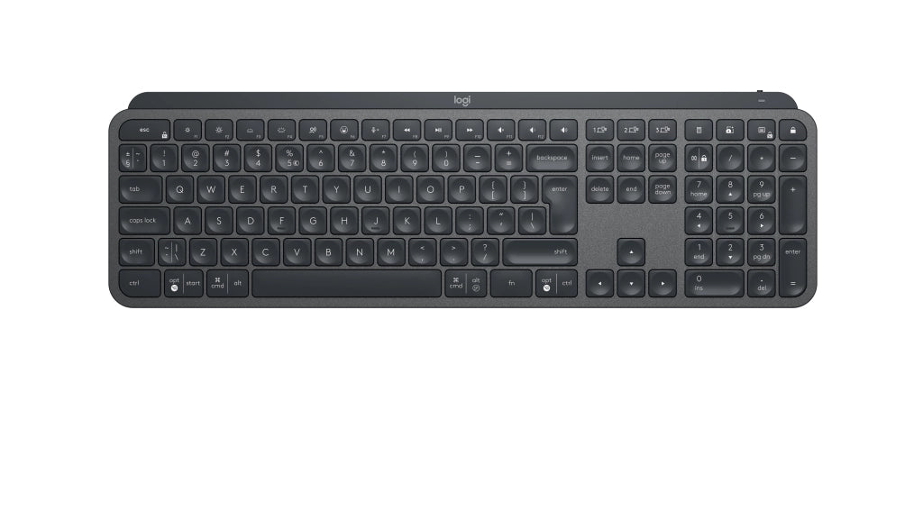 Logitech mx keys for business tastiera ufficio bluetooth inglese grafite - 920-010251