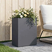 Vaso da giardino Antracite 40 x 20 x 40 cm 8005404